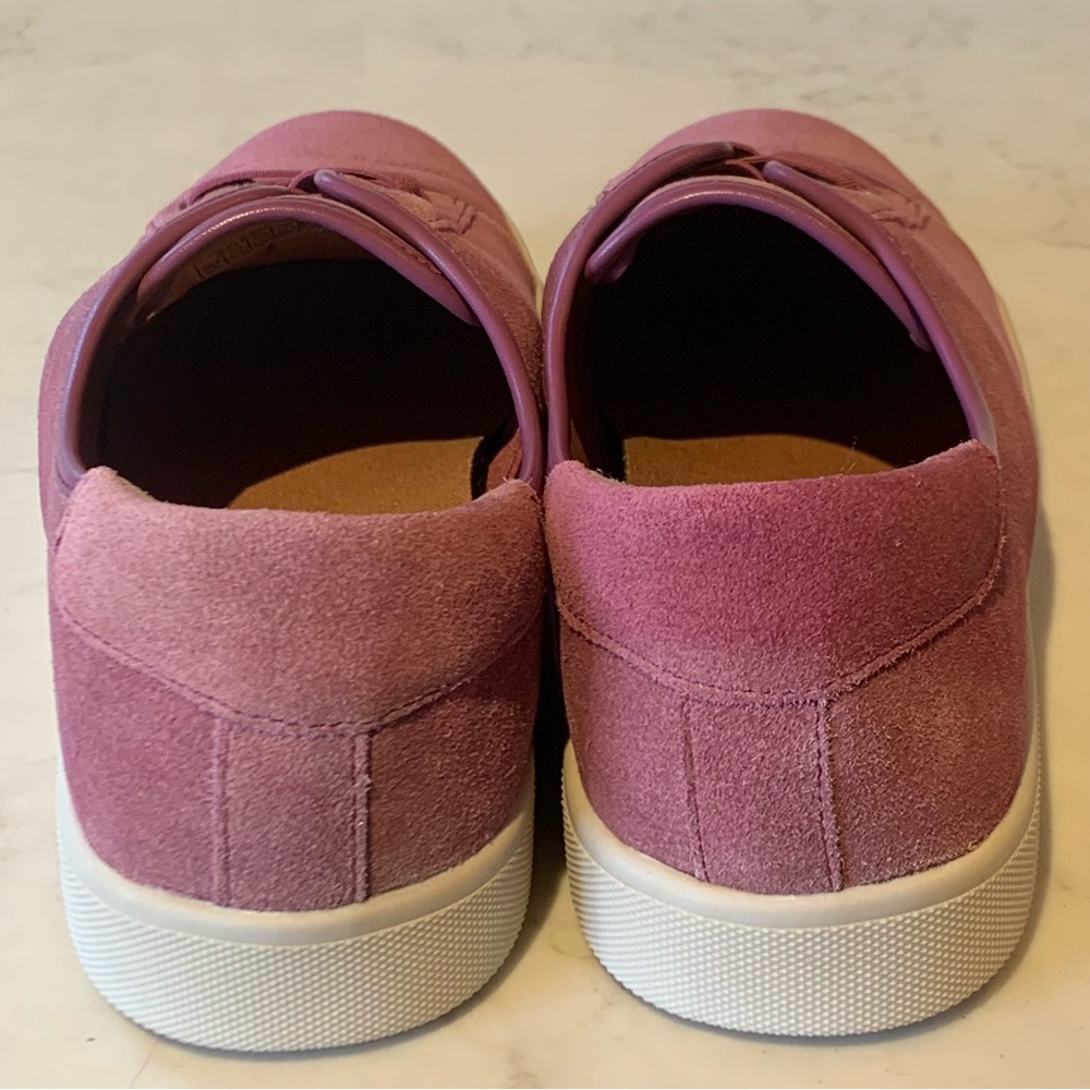 Vionic Lavender Rose Suede Sneakers size 9.5 - Picture 15 of 15